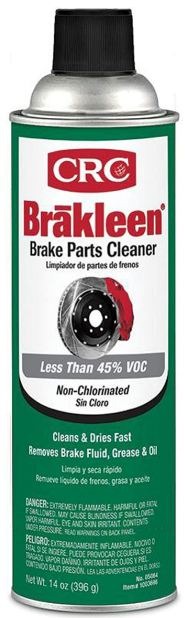 Can of CRC 05084 Brakleen Non-Chlorinated Brake Parts Cleaner